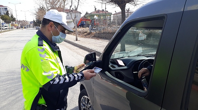 Merzifon'da 281 sürücüye 130 bin TL ceza