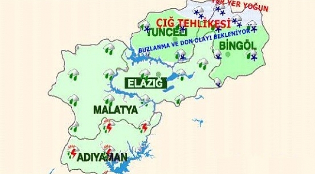 Meteorolojiden yağmur ve kar uyarısı