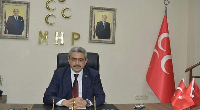 MHP Aydın İl Başkanı Alıcık, "İstiklal Marşı, Türk kahramanlığının mısralara işlenmiş bir diriliş abidesidir"