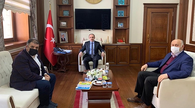 Milletvekili Battal'dan Vali Epcim'e ziyaret
