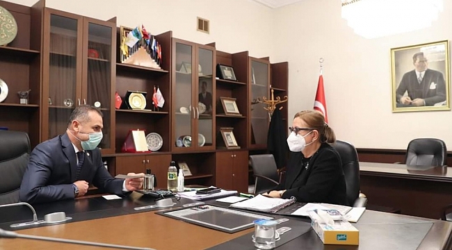 Milletvekili Çakır'dan Ticaret Bakanı Pekcan'a ziyaret