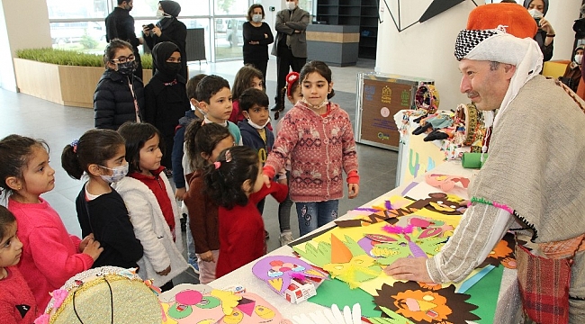 Minik öğrencilere geleneksel ören bebek sanatını tanıtıldı