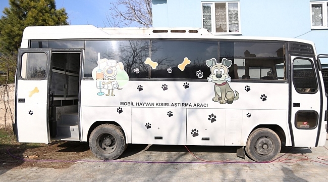 Mobil Hayvan Kısırlaştırma Aracı hizmete sunuldu
