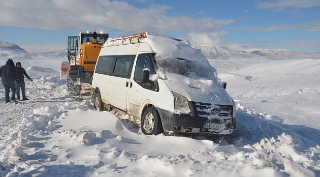 Muş'ta 39 köy yolu ulaşıma açıldı