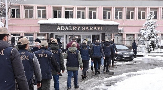 Muş'ta terör operasyonu: 14 gözaltı
