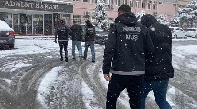 Muş'ta uyuşturucu operasyonu: 1 tutuklama