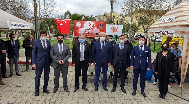 Nazilli Adalet Sarayı'nda şehitler için lokma hayrı yapıldı