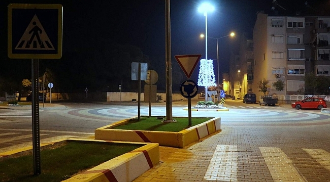 Nazilli'de aydınlatma çalışmaları devam ediyor