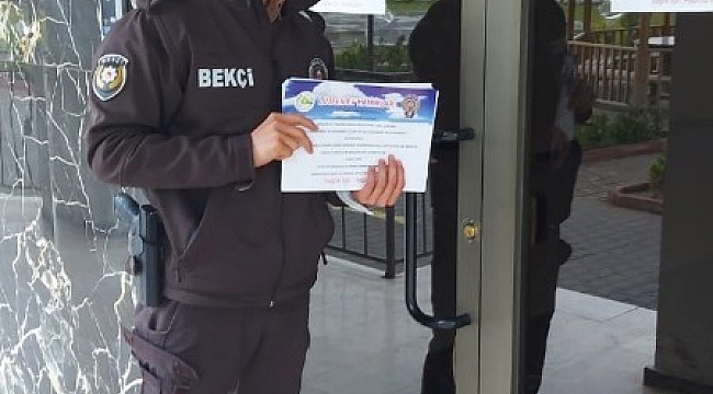 Nazilli'de emniyet teşkilatı ev hanımlarını uyardı