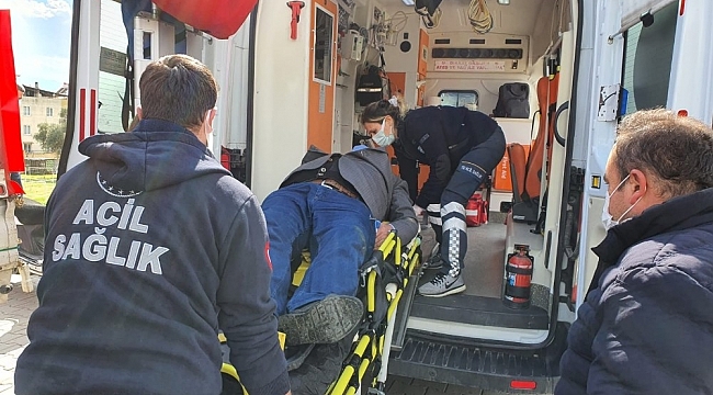 Nazilli'de trafik kazası: 1 yaralı