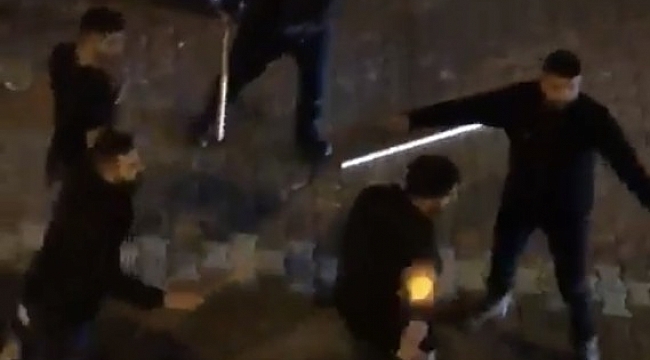 Önce iş yeri bastılar sonra polise saldırdılar