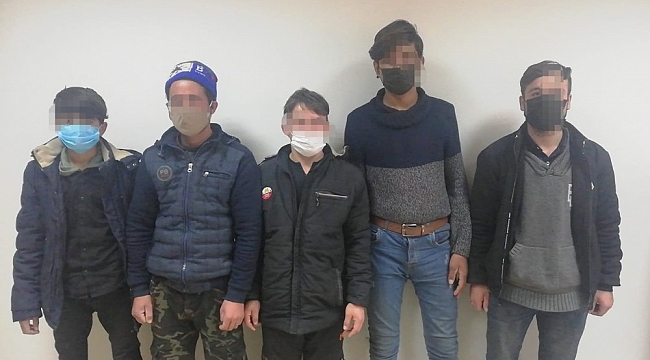 Osmaniye'de Afgan uyruklu 5 göçmen yakalandı