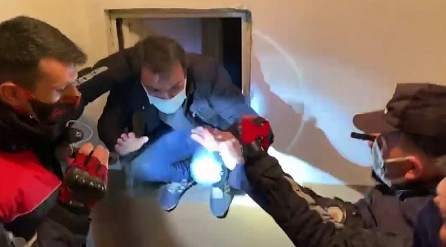 Osmaniye'de kumar operasyonu...Havalandırma boşluğunda yakalandılar