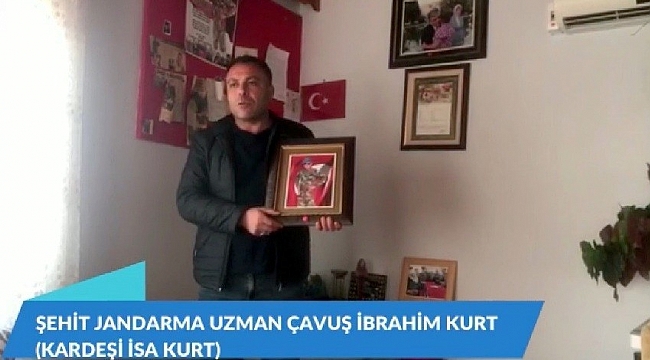 Osmaniye'de şahit yakınları İstiklal Marşı'nı okudu
