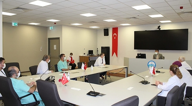 Pandemi kurul toplantısı düzenlendi