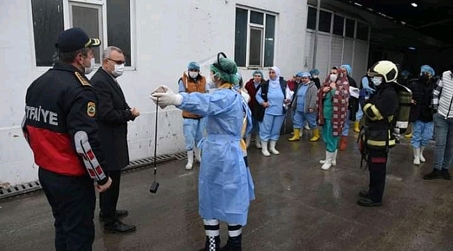 Peynir fabrikasında gaz sızıntısı: 8 işçi yaralandı