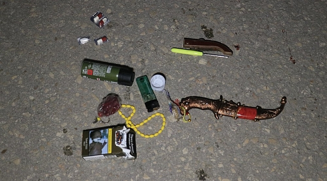 Polisi görünce kaçan 2 şüpheli kovalamaca sonucu yakalandı