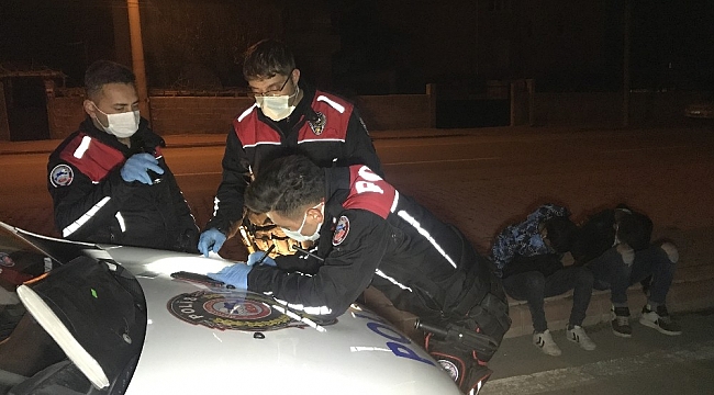Polisin üzerine araç sürüp 30 kilometre kaçtı, 'korktuk' dedi