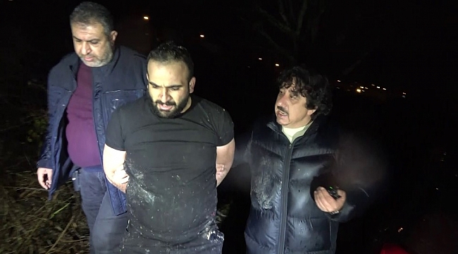 Polisten kaçan hırsızlık şüphelisi, tarlada yakalandı