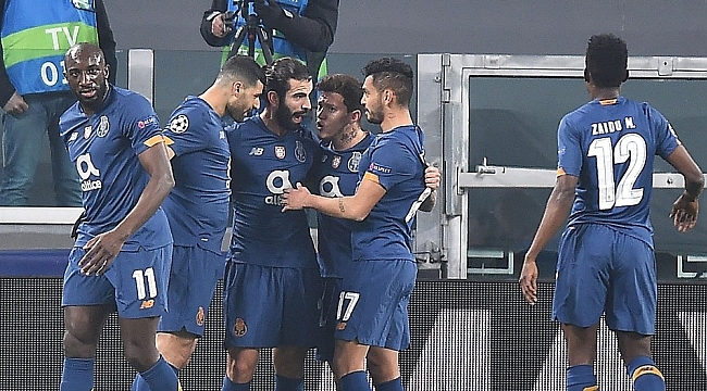 Porto, Juventus'u eleyerek çeyrek finalde
