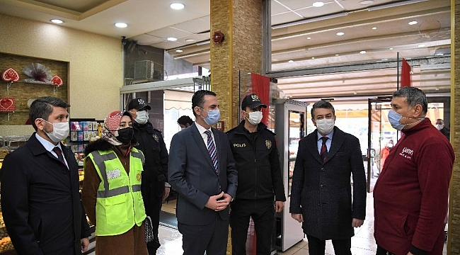 Pursaklar'da geniş kapsamlı koronavirüs denetimi