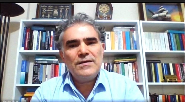 "Hukukun Mahfuz Alanı İsrail'in İşgal Politikası" konulu e-konferans gerçekleştirildi