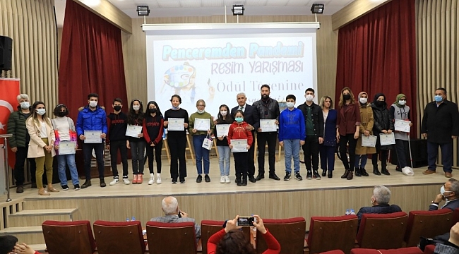 "Penceremden pandemi" yarışmasının ödülleri sahiplerini buldu