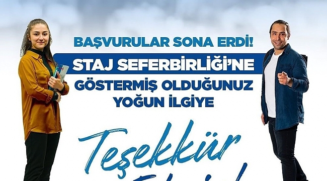 "Staj Seferbirliği"ne OMÜ öğrencilerinden yoğun ilgi