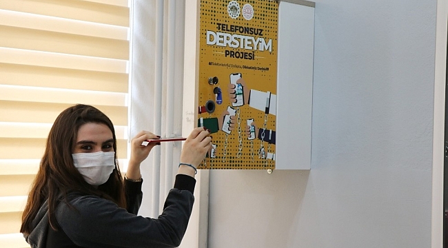 "Telefonsuz dersteyim" projesiyle eğitim verimliliği artıyor