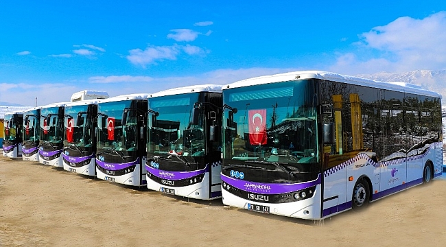 Safranbolu'da yeni halk otobüsleri hizmete başladı
