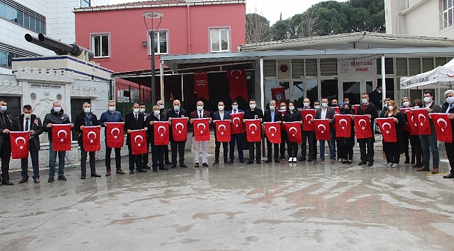 Sağlık çalışanları Çanakkale Zaferini unutmadı