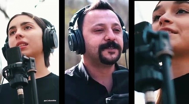 Sağlık personellerine anlamlı şarkı: "Nefesimiz Oldun"