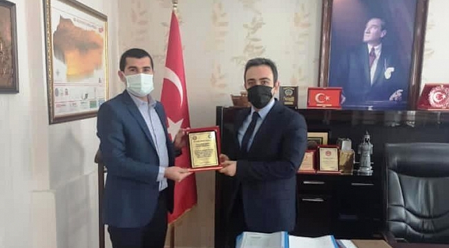 Sağlık-Sen Şırnak Şube Başkan Yardımcısı Yalçın, İdil Kaymamı Özsoy ile görüştü
