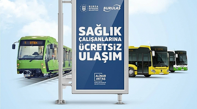 Sağlıkçılara bayram sonuna kadar ulaşım ücretsiz