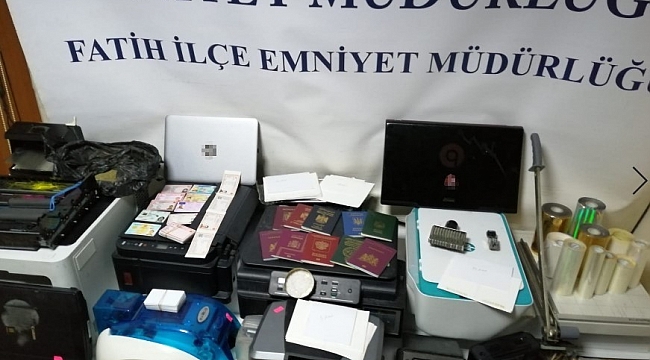 Sahte pasaport temin eden şüpheli yakalandı