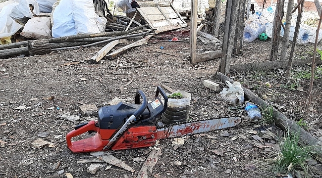 Samsun'da odun keserken boynundan yaralanan genç hayatını kaybetti