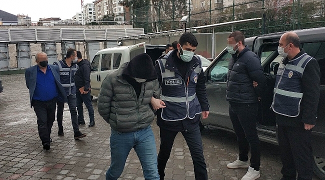 Samsun'da sokak ortasındaki cinayete 5 gözaltı