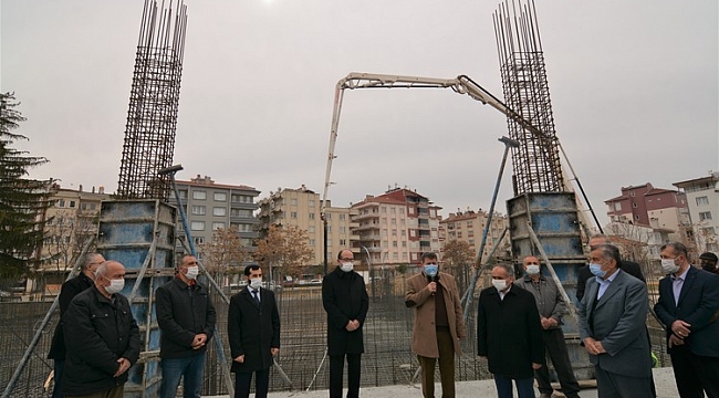 Sandıklı'da Merkez Camisi'nin temeli atıldı