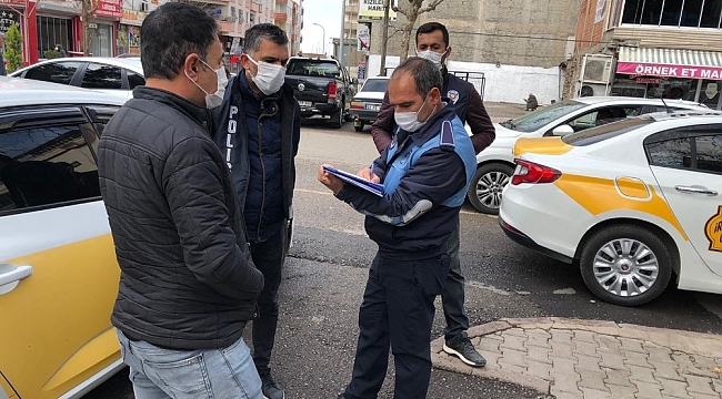 Şanlıurfa'da korona denetimleri sürüyor