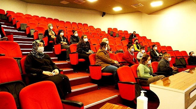 Sarıgöl'de annelere uyuşturucu semineri