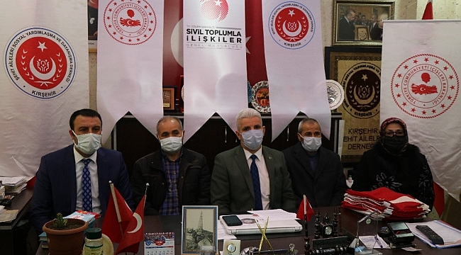 Şehit Aileleri Derneğinin 'Vatan Kalesinden Cennete Uçanlar' projesi kabul gördü