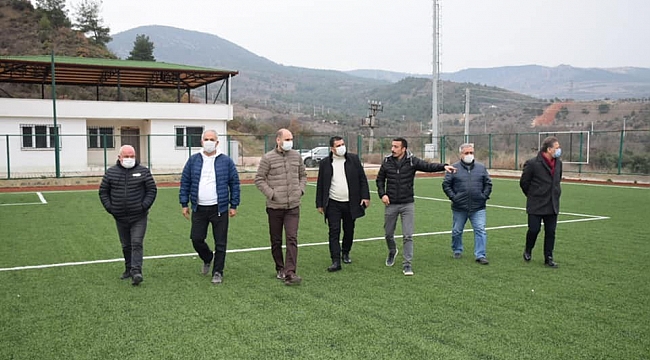 Şehit Ömer Halisdemir Stadında inceleme