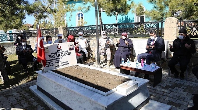 Şehit Uzman Çavuş Yaşar Çakır dualarla anıldı