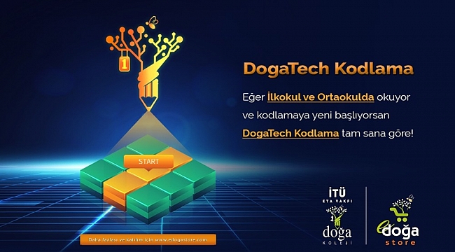 Sertifikalı kodlama eğitimi için Dogatech çevrim içi kursları başlıyor