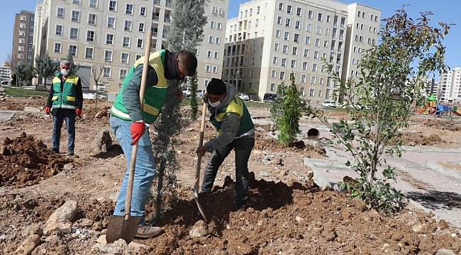 Seyrantepe yeni parklarla yeşilleniyor