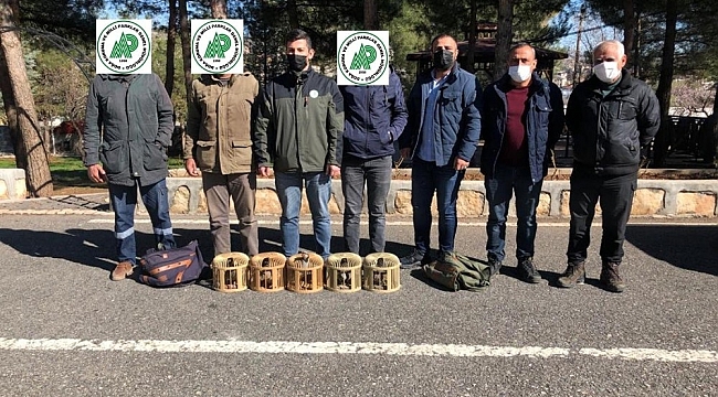 Siirt'te kaçak avcılık yaptığı tespit edilen 3 şahıs hakkında tutanak tutuldu