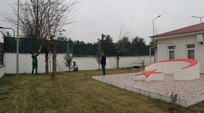 Siirt'te Şehitlik Anıtında çevre düzenlemesi çalışmaları başlatıldı
