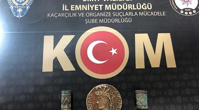 Siirt'te tarihi eser ve cep telefonu kaçakçılarına operasyon: 3 gözaltı