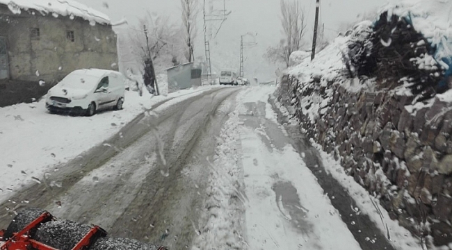 Şırnak'ta bahar ve kış bir arada yaşanıyor