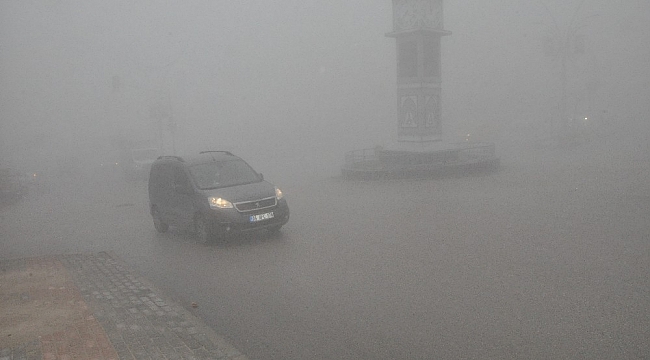 Şırnak'ta yoğun sis hayatı felç etti